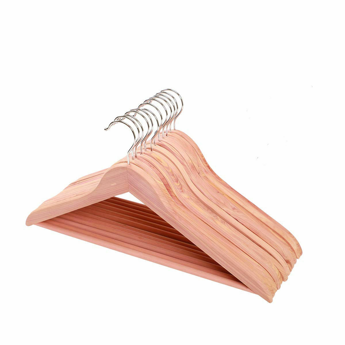43cm Premium Eastern Red Cedar Hanger with Bar 12mm thick- Sold In Bundles of 5/25/50 - Rackshop Australia