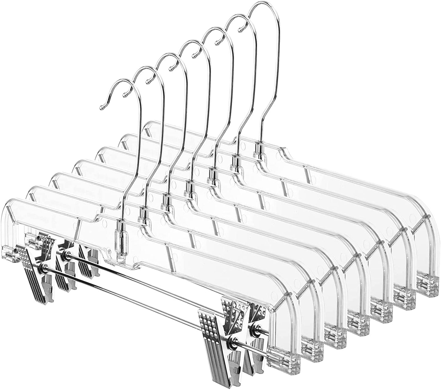 25cm Baby Size Plastic Hanger with Clips Sold in Bundles of 25/50/100 - Rackshop Australia