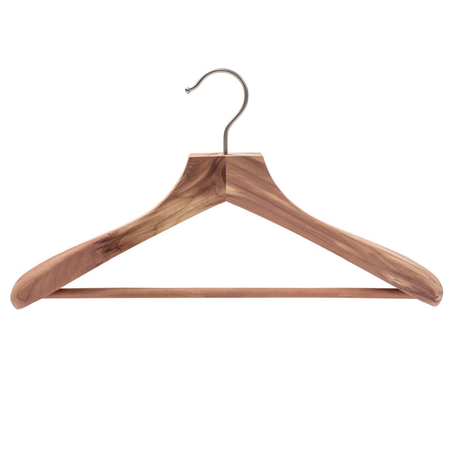 46cm Premium Eastern Red Cedar Suit Hangers - 50mm Thick Shoulders - Sold In 1/5/10 - Rackshop Australia