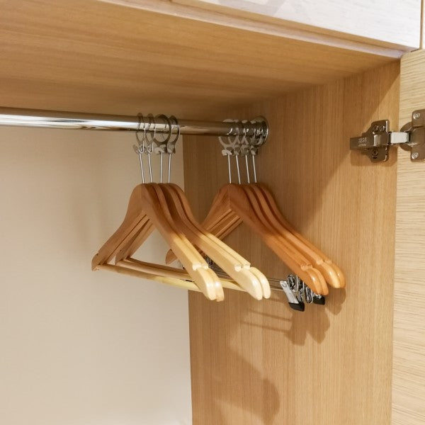 Anti-Theft Metal Ring for NEW Installations (Used For Anti-Theft Wood Hanger Only) Sold in 25/50/100 - Rackshop Australia