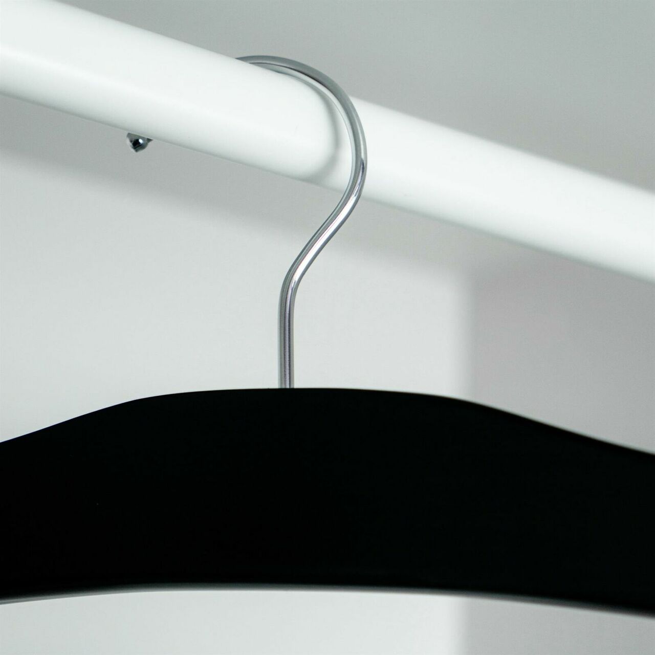 Tiered Black Wooden Pant Hanger - Sold 1/5/10 - Rackshop Australia
