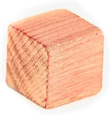 Natural Cedar square blocks for Clothes Storage - sold in bundles of 15/45/75/150/255 Units - Rackshop Australia