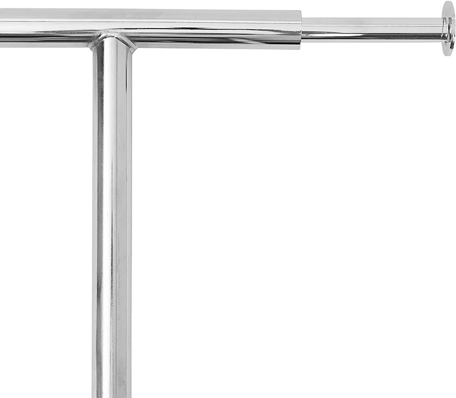 Shop Essential Chrome Metal Rolling Garment Rack - Commercial Grade (140kgs Weight Capacity) Sold in 1/3/5 - Rackshop Australia