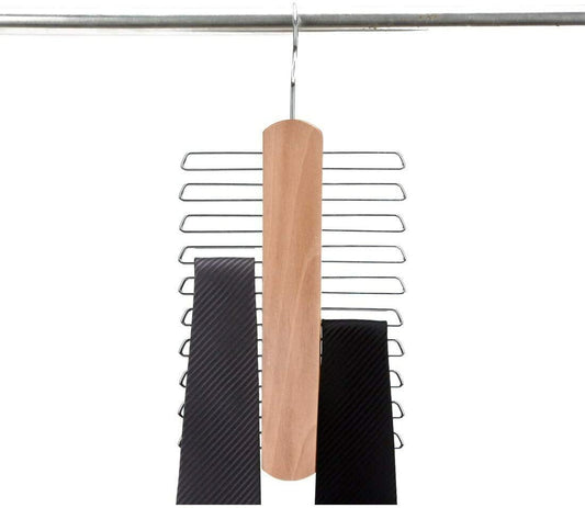 Vertical Tie Wood Hanger - Sold 1/5/10 - Rackshop Australia