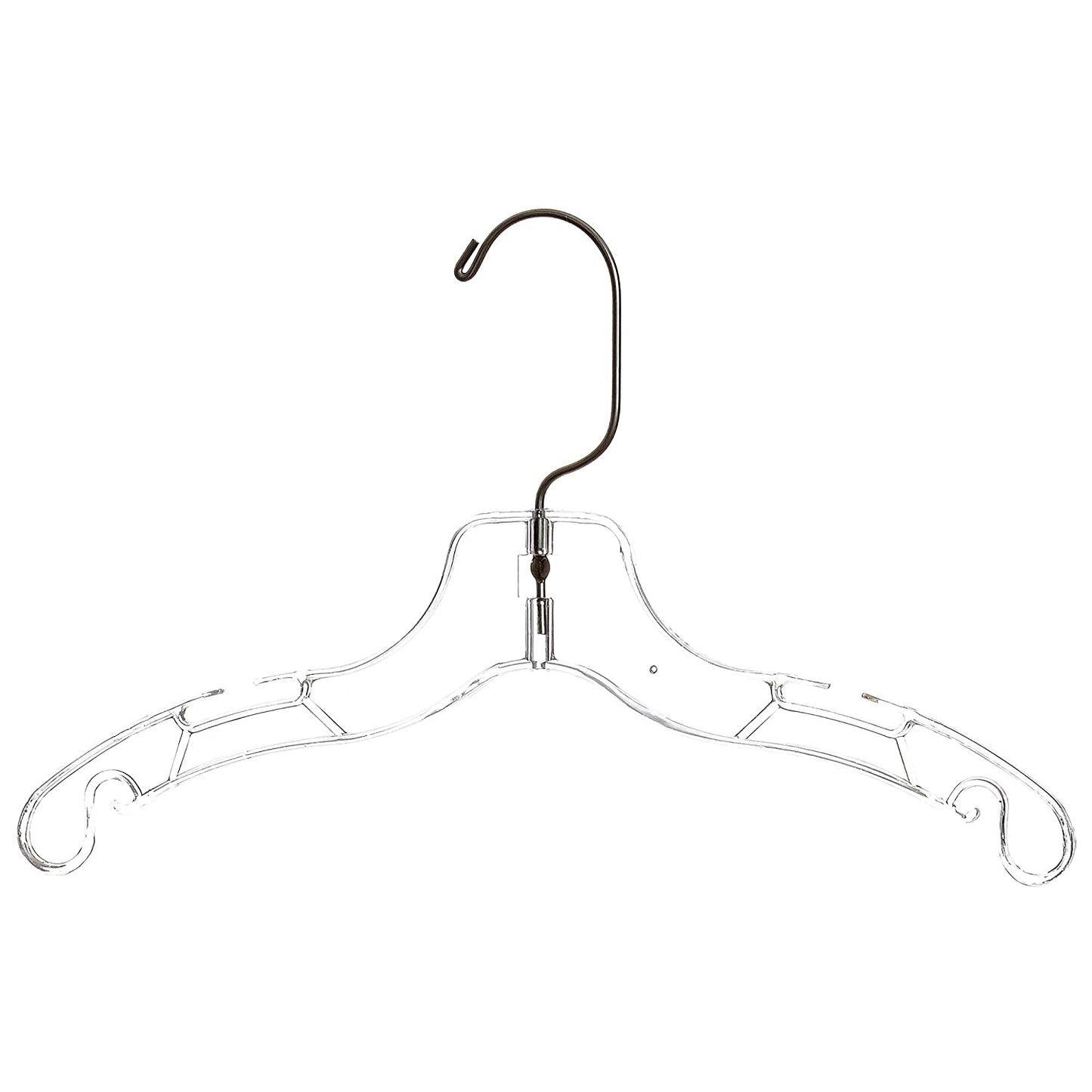 25cm Baby Plastic Coat Hanger Sold in Bundles of 25/50/100 - Rackshop Australia