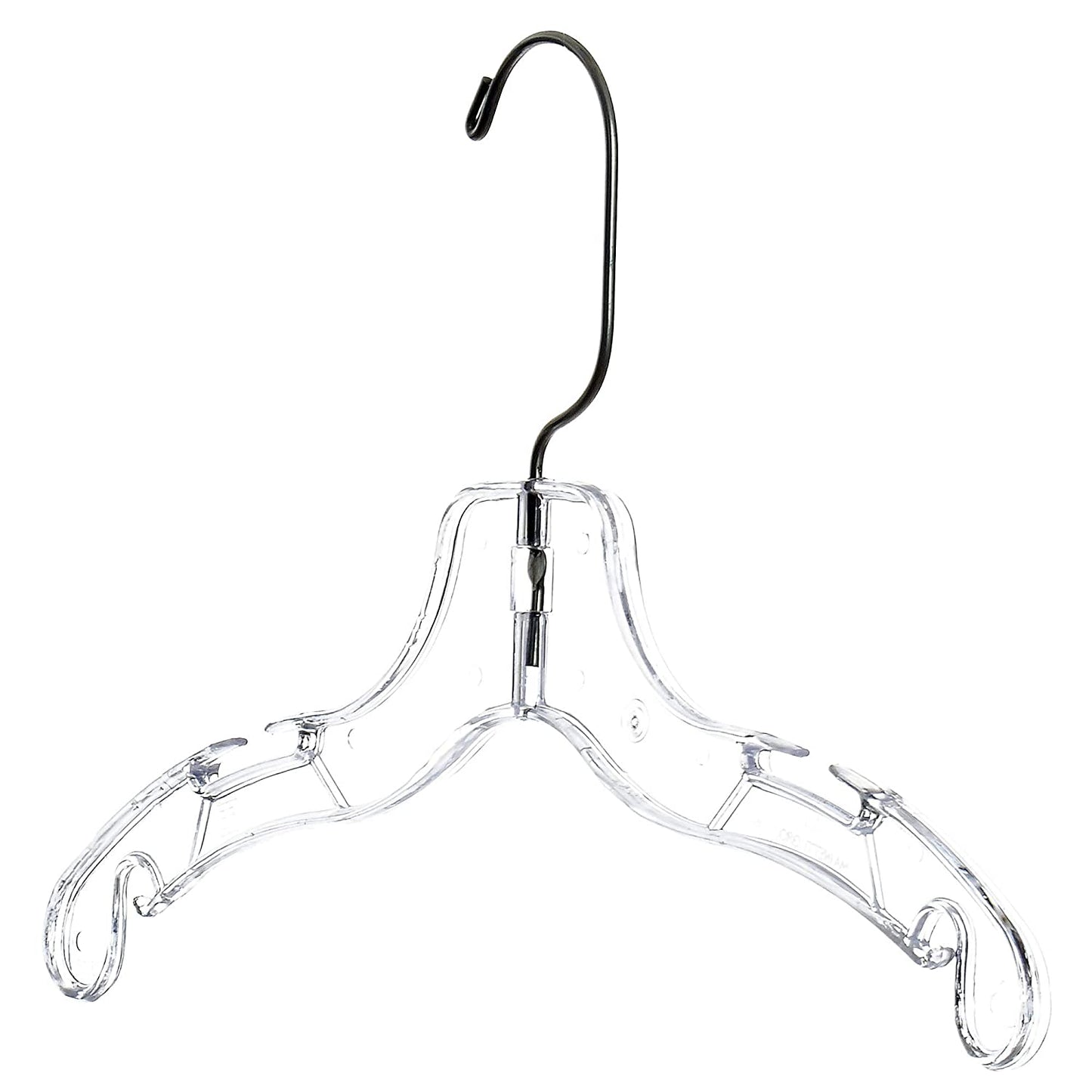 25cm Baby Plastic Coat Hanger Sold in Bundles of 25/50/100 - Rackshop Australia