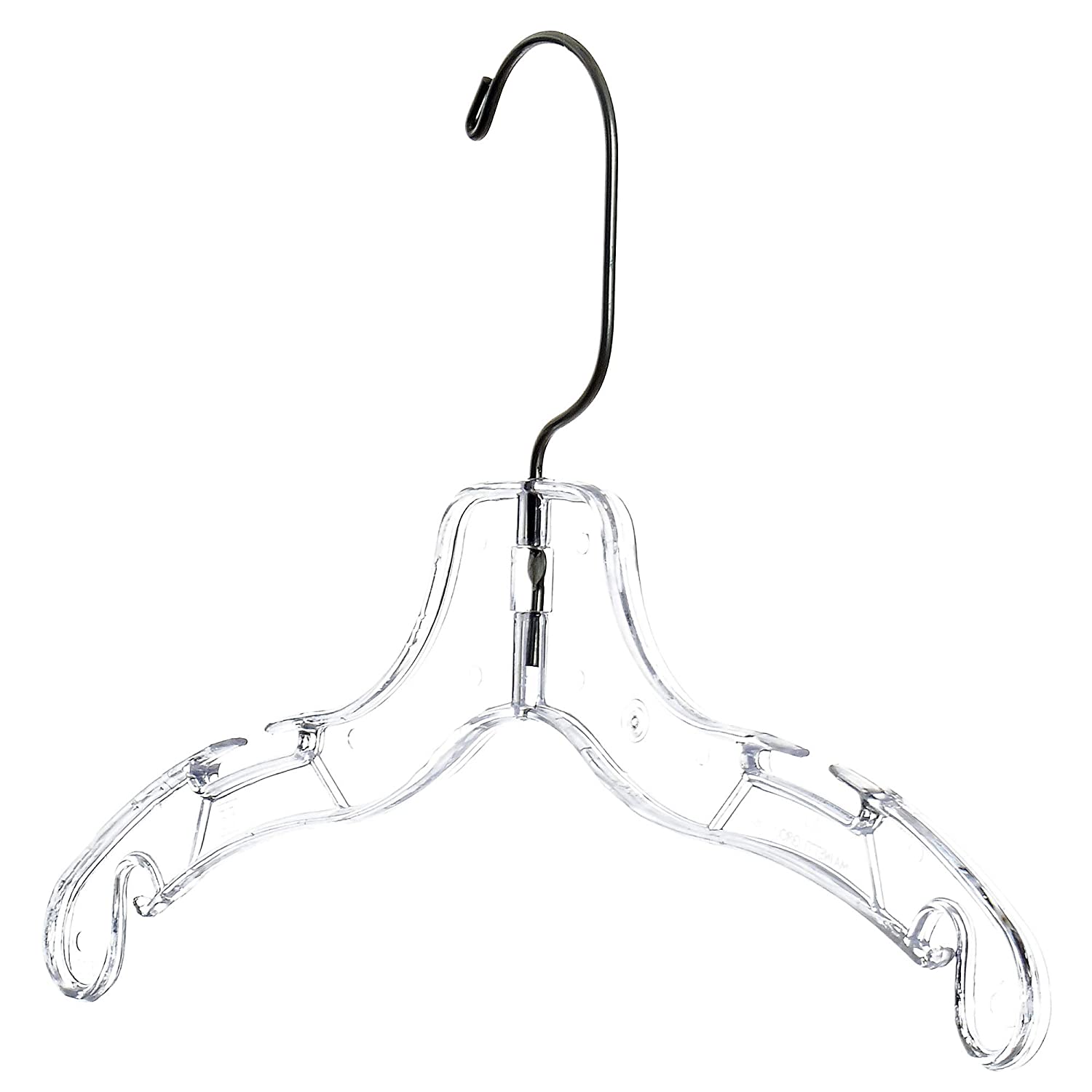 25cm Baby Plastic Coat Hanger Sold in Bundles of 25/50/100 - Rackshop Australia