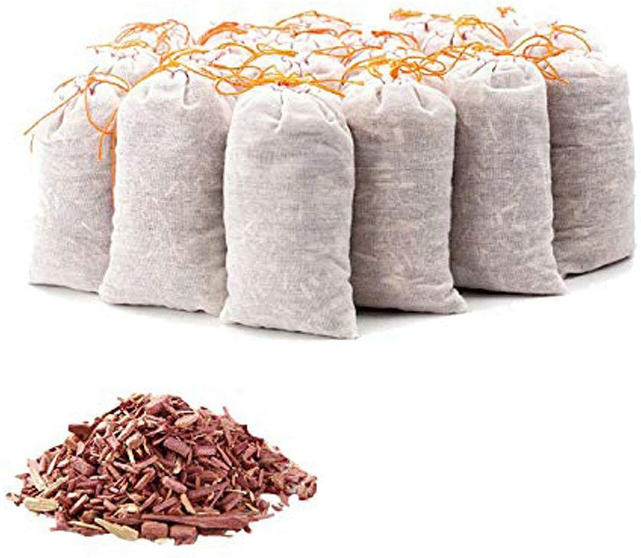 Fresh Cedar Chips Sachets for Closets Drawers -Sold in Bundles of 4/6/10/12/18/24 - Rackshop Australia