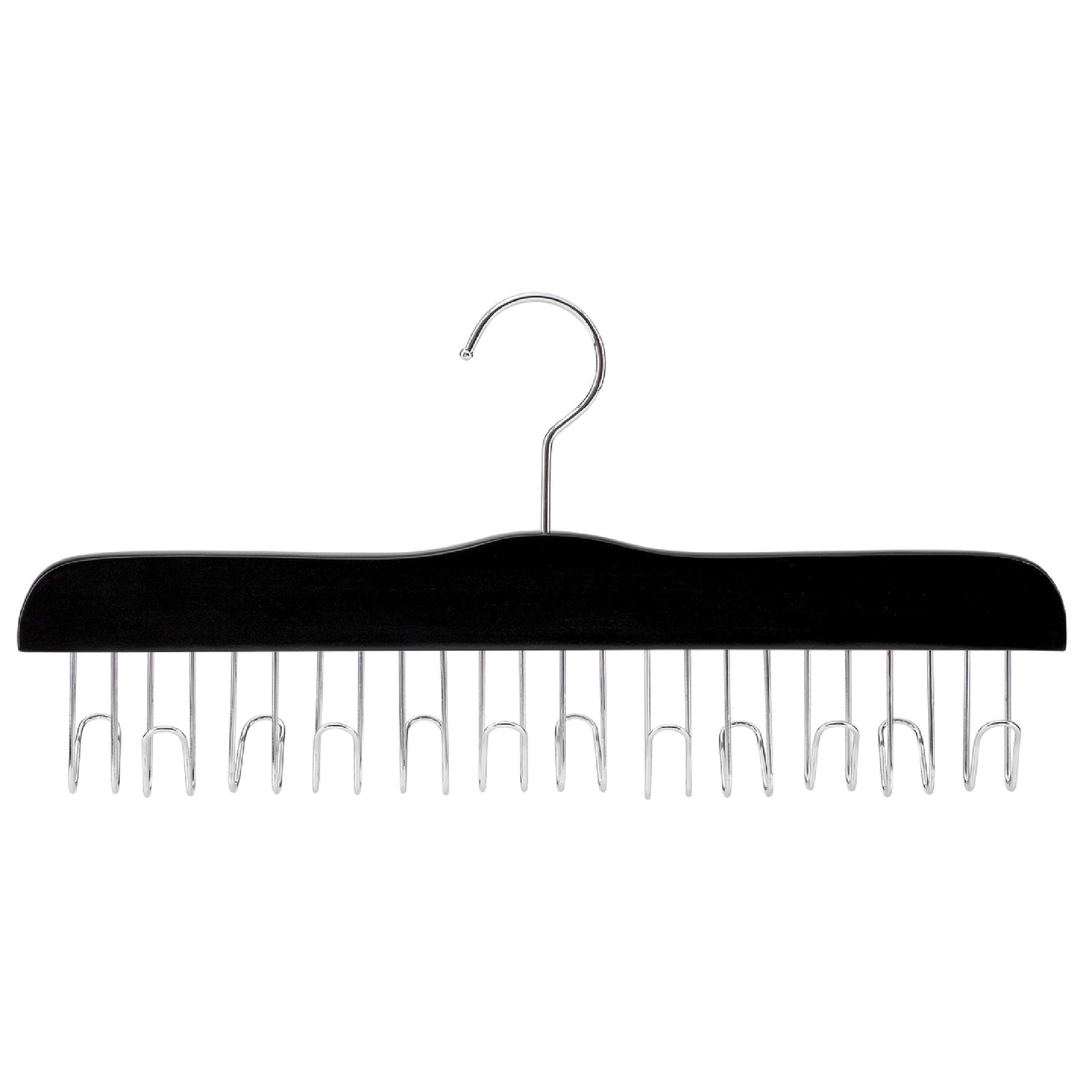 Black Wooden Tie Hanger - Sold 1/5/10 - Rackshop Australia