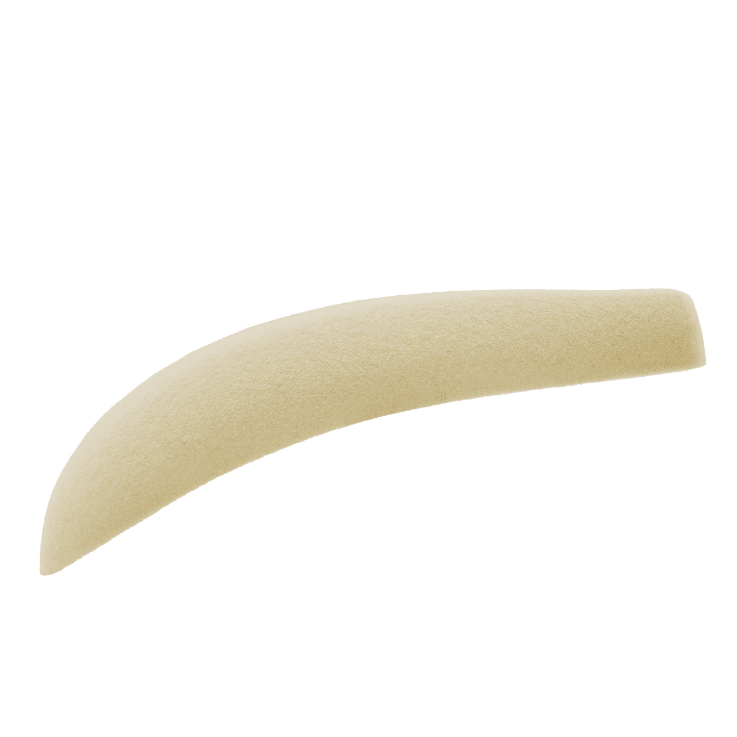 Ivory Velvet Shoulder Pads 45mm wide Sold in Bundles 4/16/24/36 pcs - Rackshop Australia