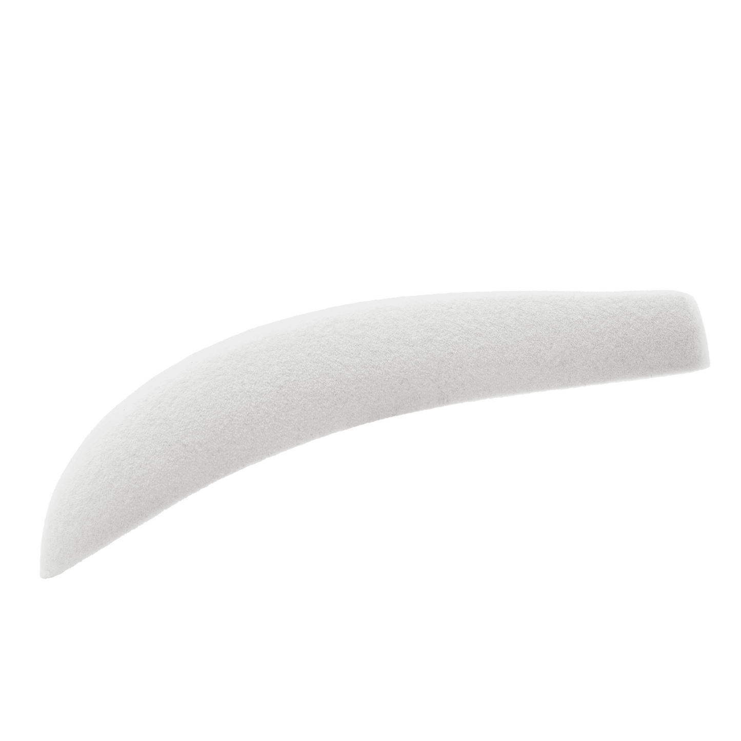 White Velvet Shoulder Pads 45mm wide Sold in Bundles 4/16/24/36 pcs - Rackshop Australia