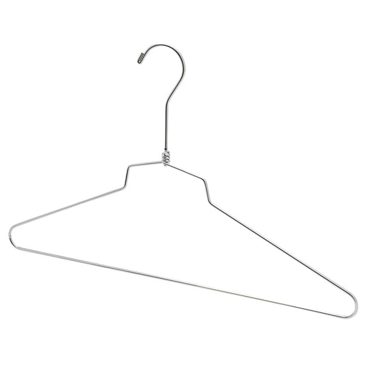 43cm Metal Suit Hanger With Bar (3.5mm thick) Sold in Bundles of 25/50/100 - Rackshop Australia