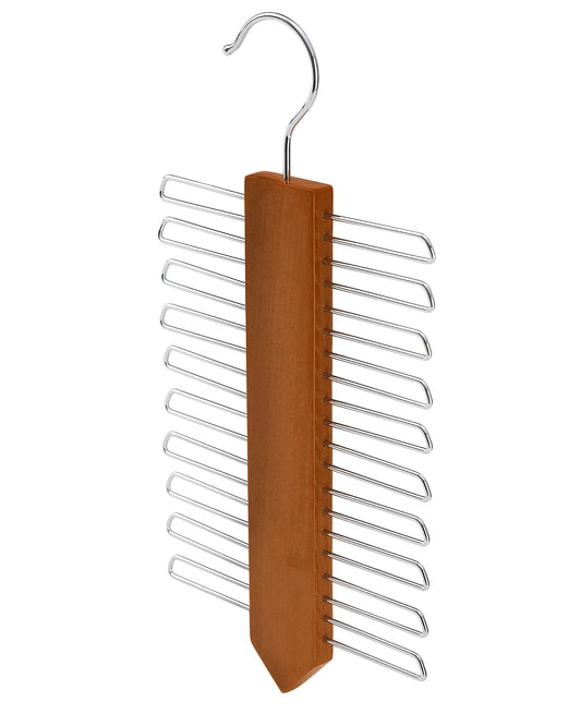 Vertical Tie Walnut Wood Hanger - Sold 1/5/10 - Rackshop Australia