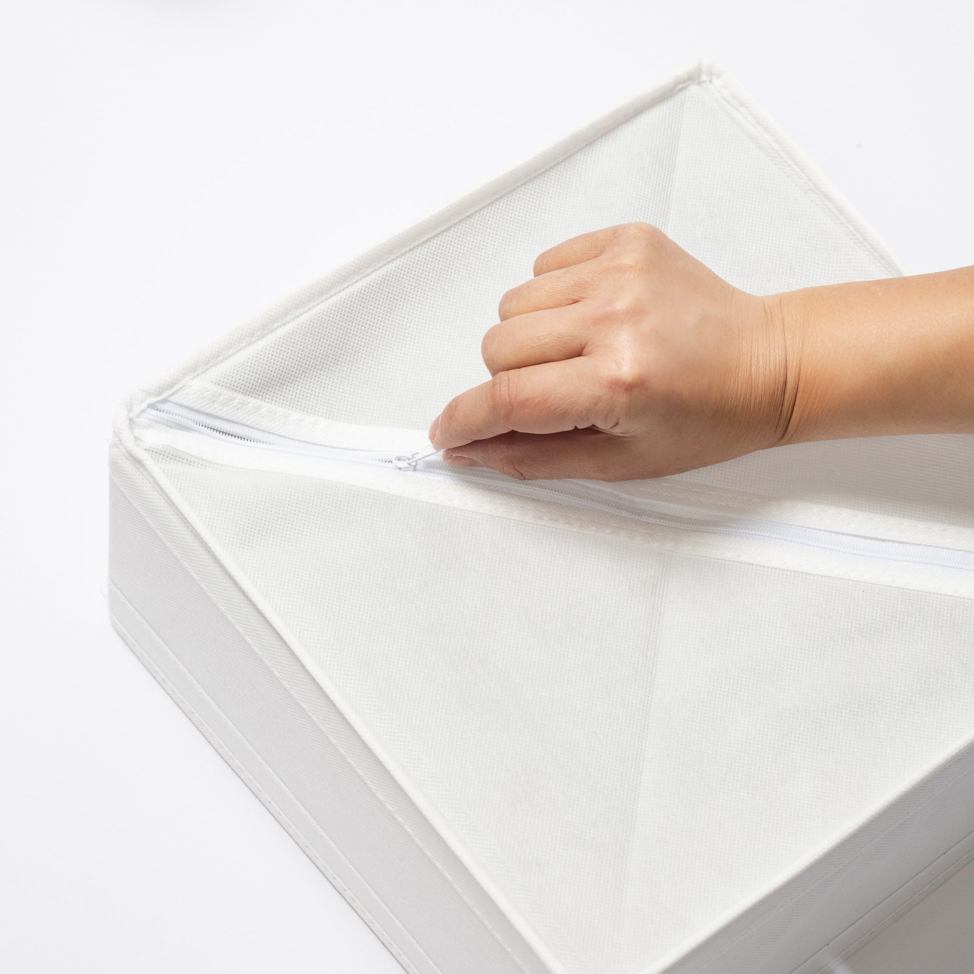 Home Basic Non Woven Drawer Storage Boxes (8 Pack) With Enhanced Thick Layers - Easy Fordable with Zipper - Rackshop Australia