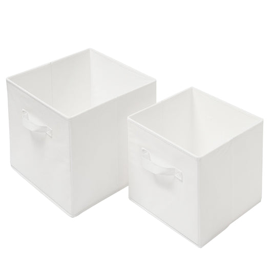 Home Basic Small Size Non Woven Fabric Drawer Storage Boxes Enhanced Thick Layers - Easy Fordable with Zipper - Rackshop Australia