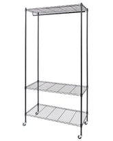 N2 Heavy Duty Chrome Metal Garment Rack Commercial Grade (150kgs Weight Capacity) Sold in 1/3/5